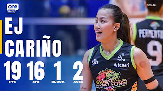 EJ Cariño DELIVERS 19 PTS for Nxled to GRAB FIRST QF APPEARANCE | 2025 PVL ON TOUR | HIGHLIGHTS