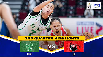 DLSU vs. UE | 2ND QUARTER HIGHLIGHTS | UAAP SEASON 88 WOMEN’S BASKETBALL | OCT. 15, 2025