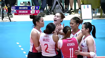 Michele Gumabao SURGES for Creamline vs. ZUS Coffee in Set 4 ❤️🔥 | 2025 PVL on Tour