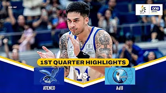ATENEO vs. ADAMSON | 1ST QUARTER HIGHLIGHTS | UAAP SEASON 88 MEN’S BASKETBALL | SEP. 28, 2025 background