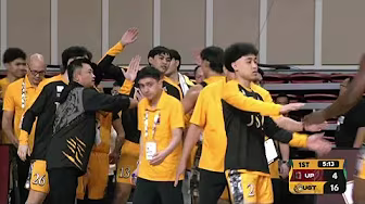 Collins Akowe SNATCHES AND SCORES FOR UST vs. UP in 1Q | UAAP Season 88 Men’s Basketball backdrop