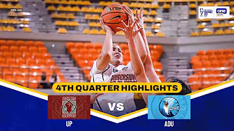 UP vs. AdU | 4TH QUARTER HIGHLIGHTS | UAAP SEASON 88 WOMEN’S BASKETBALL | SEPTEMBER 24, 2025 background