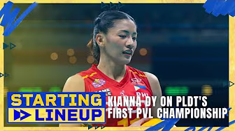 Kim Kianna Dy talks about PLDT's first PVL championship 🏆☎️ | STARTING LINEUP | FULL EPISODE