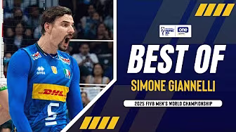 BEST OF SIMONE GIANNELLI | 2025 FIVB VOLLEYBALL MEN’S WORLD CHAMPIONSHIP