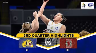 NU vs. UP | 3RD QUARTER HIGHLIGHTS | UAAP SEASON 88 WOMEN’S BASKETBALL ROUND 2 | OCT. 29, 2025 background