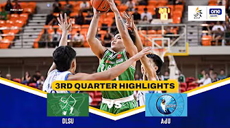AdU vs. DLSU | 3RD QUARTER HIGHLIGHTS | UAAP SEASON 88 MEN’S BASKETBALL background