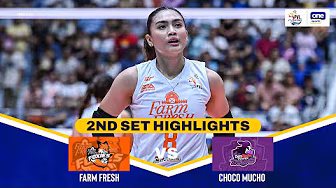 FARM FRESH vs. CHOCO MUCHO | SET 2 HIGHLIGHTS | 2025 PVL ON TOUR | JULY 12, 2025