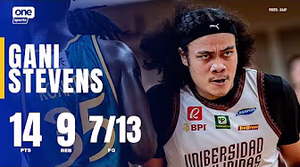 Gani Stevens SINKS 14 PTS for UP vs. FEU | UAAP Season 88 Men’s Basketball