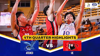 ATENEO vs. UE | 4TH QUARTER HIGHLIGHTS | UAAP SEASON 88 MEN’S BASKETBALL | SEPTEMBER 24, 2025