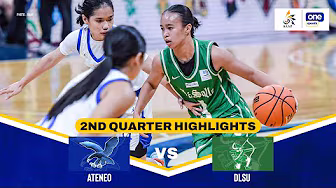 ADMU vs. DLSU | 2ND QUARTER HIGHLIGHTS | UAAP SEASON 88 WOMEN’S BASKETBALL | OCT 5, 2025 background
