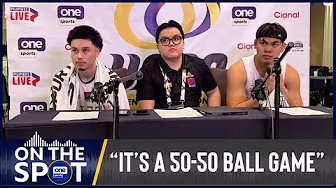 UST assistant coach CJ Balingit on tough win vs FEU | #OSOnTheSpot background