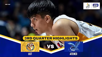 UST vs. ATENEO | 3RD QUARTER HIGHLIGHTS | UAAP SEASON 88 MENâS BASKETBALL | OCT. 11, 2025 background
