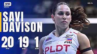 Savi Davison’s 20-POINT EXPLOSION for PLDT vs Kobe Shinwa | 2025 PVL INVITATIONAL | HIGHLIGHTS