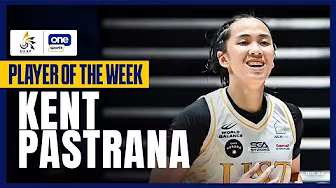 KENT PASTRANA | PLAYER OF THE WEEK | UAAP SEASON 88 WOMEN’S BASKETBALL background