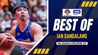 BEST OF IAN SANGALANG | PBA SEASON 49 PHILIPPINE CUP | HIGHLIGHTS background