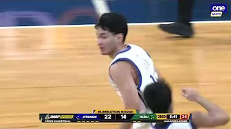Josh Lazaro STRIKES for Ateneo vs DLSU in 2Q⚡ | UAAP Season 88 Men’s Basketball backdrop