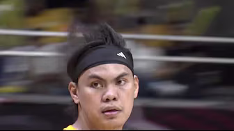 Nic Cabañero GROWLS EARLY FOR UST vs. Adamson | UAAP Season 88 Men’s Basketball background