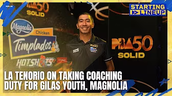 LA Tenorio on transitioning to coaching | Starting Lineup background