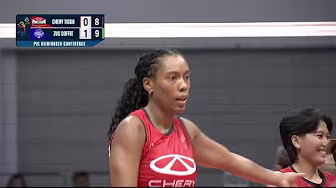 Batista COMES THROUGH for Chery Tiggo EV vs. ZUS Coffee in Set 2 🚗 | 2025 PVL Reinforced Conference