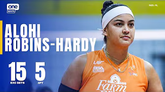 Alohi Robins-Hardy WITH 15 EXC. SETS for Farm Fresh vs. Capital1 ЁЯПР | 2025 PVL ON TOUR | HIGHLIGHTS background
