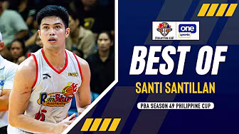 BEST OF SANTI SANTILLAN | PBA SEASON 49 PHILIPPINE CUP | HIGHLIGHTS