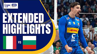 BULGARIA vs. ITALY | EXTENDED HIGHLIGHTS | 2025 FIVB MEN'S VOLLEYBALL CHAMPIONSHIP FINALS | SEPT 28 background