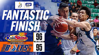 Rain or Shine escapes Meralco in WILD OVERTIME FINISH | PBA Season 50 Philippine Cup
