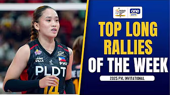 TOP LONG RALLIES OF THE WEEK | 2025 PVL ON TOUR | AUGUST 21-23, 2025 background