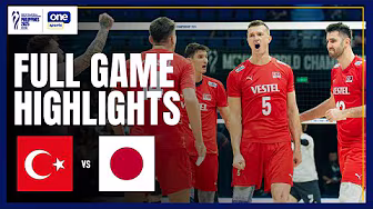 TÜRKIYE vs. JAPAN | FULL GAME HIGHLIGHTS | 2025 FIVB MEN'S VOLLEYBALL WORLD CHAMPIONSHIP | SEPT. 13 background
