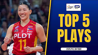 TOP 5 PLAYS | 2025 PVL ON TOUR FINALS | AUGUST 17, 2025 background