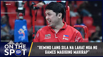 Coach Rald Ricafort on PLDT's four-set win over erstwhile unbeaten Farm Fresh | #OSOnTheSpot