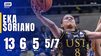 Eka Soriano DROPS 13 PTS for UST vs. AdU đ„ | UAAP SEASON 88 WOMEN'S BASKETBALL | HIGHLIGHTS background