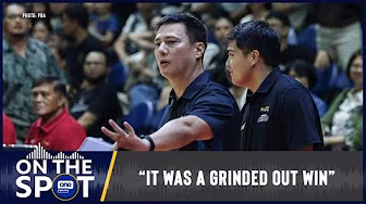 Coach Luigi Trillo assesses Meralco’s gutsy win over Magnolia | #OSOnTheSpot