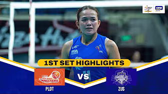 PLDT vs. ZUS COFFEE | SET 1 HIGHLIGHTS | 2025 PVL INVITATIONAL | AUGUST 28, 2025