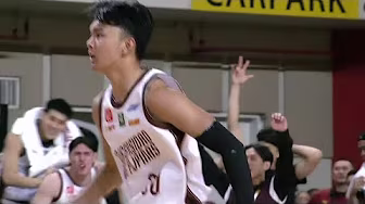 Migs Yniguez HITS BACK-TO-BACK THREES for UP vs NU in 3Q đȘđ» | UAAP Season 88 Menâs Basketball background