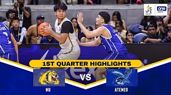 NU vs ATENEO | 1ST QUARTER HIGHLIGHTS | UAAP SEASON 88 MEN’S BASKETBALL | OCT. 18, 2025 background
