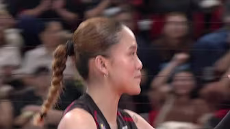 Kiesha Bedonia ENDS LONG RALLY for PLDT vs. Chery Tiggo in Set 1 | 2025 PVL Invitational background