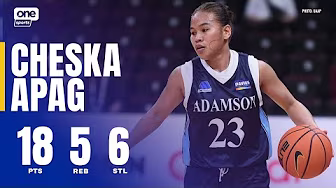 Cheska Apag FIRES 18 PTS for Adamson vs FEU 🐦 | AAP SEASON 88 WOMEN’S BASKETBALL | HIGHLIGHTS background