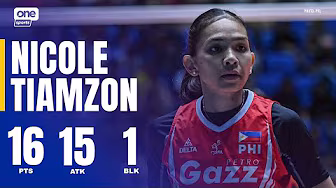 Nicole Tiamzon UNLEASHES 16 PTS for Petro Gazz vs. Choco Mucho | 2025 PVL ON TOUR