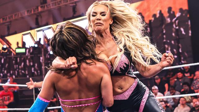 Dana Brooke & Kelani Jordan vs. Elektra Lopez & Lola Vice: NXT highlights, Aug. 29, 2023 background