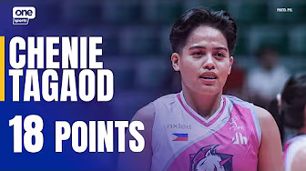 Chenie Tagaod CONTRIBUTES 18 PTS vs. ZUS Coffee 🫱🏽🫲🏼 | 2025 PVL REINFORCED CONFERENCE | HIGHLIGHTS