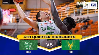 DLSU vs. FEU | 4TH QUARTER HIGHLIGHTS | UAAP SEASON 88 MEN’S BASKETBALL | OCTOBER 1, 2025