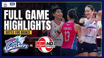 CREAMLINE vs. CIGNAL | FULL GAME HIGHLIGHTS | 2025 PVL ON TOUR BATTLE FOR 3RD | AUGUST 17 background