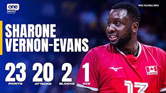 Vernon-Evans SHOWS POWER with 23 PTS vs. Poland | 2025 FIVB MEN'S WORLD CHAMPIONSHIP | HIGHLIGHTS