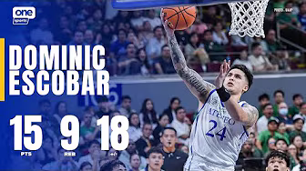 Dominic Escobar EXPLODES 18 PTS for Ateneo vs DLSU 🤯 | UAAP SEASON 88 MEN’S BASKETBALL | HIGHLIGHTS