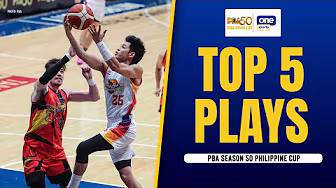 TOP 5 PLAYS | PBA SEASON 50 PHILIPPINE CUP | OCTOBER 12, 2025 background