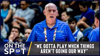Coach Tab Baldwin on Ateneo’s three-game streak in UAAP Season 88 | #OSOnTheSpot background