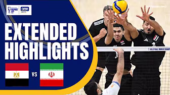 EGYPT vs. IRAN | EXTENDED HIGHLIGHTS | 2025 FIVB MEN'S WORLD CHAMPIONSHIP | SEPT. 14