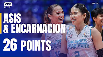 Encarnacion, Asis DELIVER for Galeries Tower vs. Nxled 💎| 2025 PVL ON TOUR | HIGHLIGHTS
