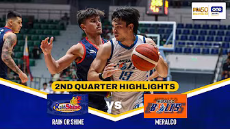 RAIN OR SHINE vs. MERALCO | 2ND QUARTER HIGHLIGHTS | PBA SEASON 50 PHILIPPINE CUP | OCT. 11, 2025 background